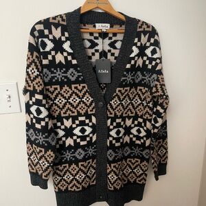 & Isla Women's Aztec Cardigan
